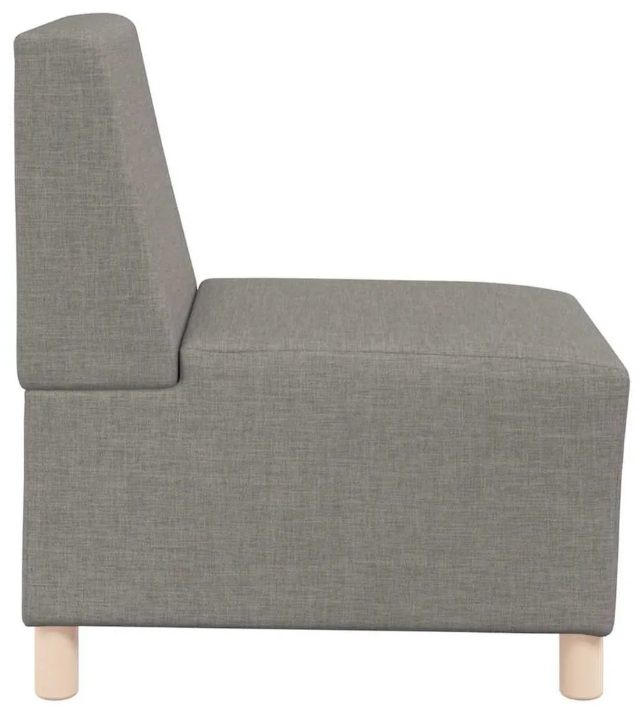 tópszínű szövet kanapéfotel 55 cm