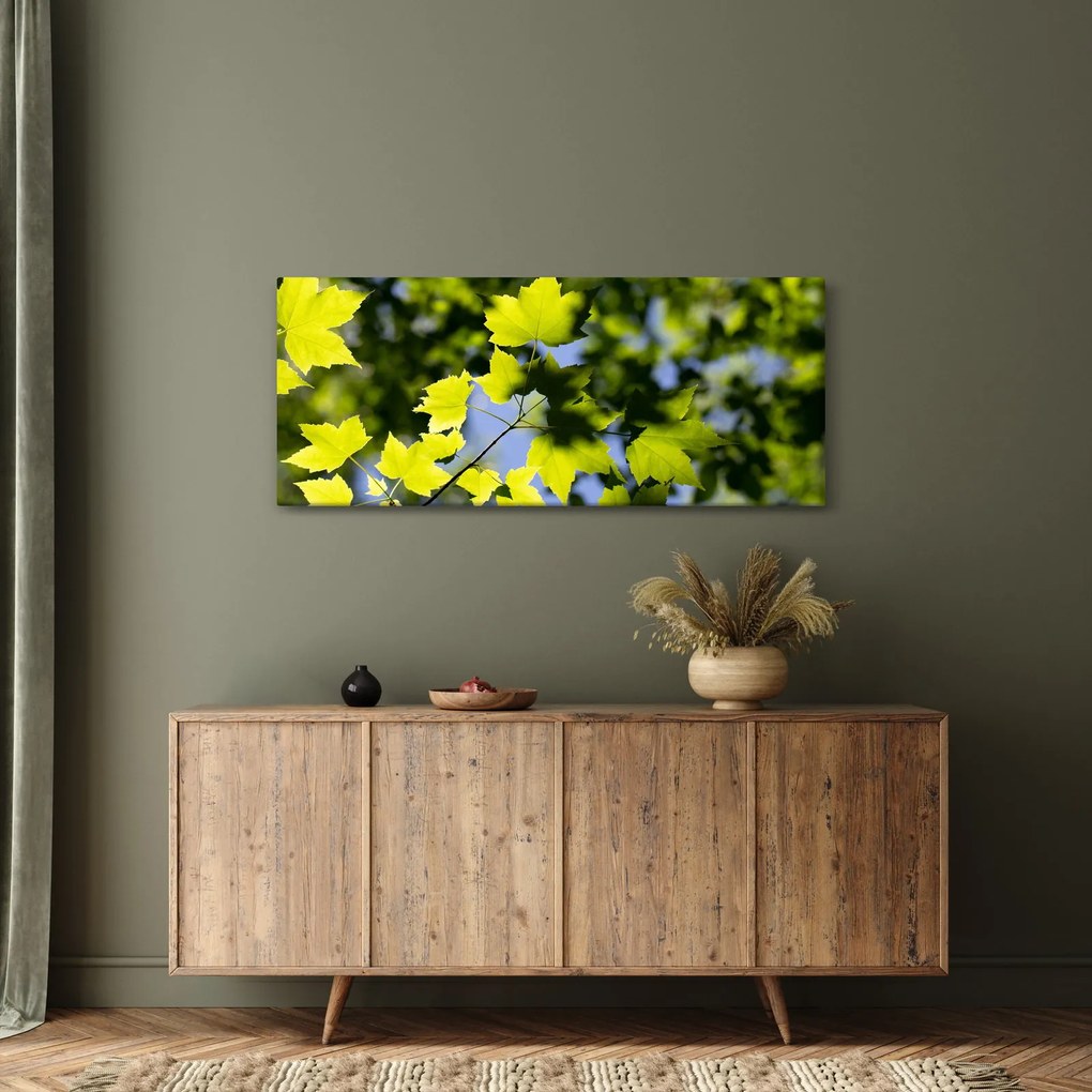 Kép - juhar levelek (120x50 cm)