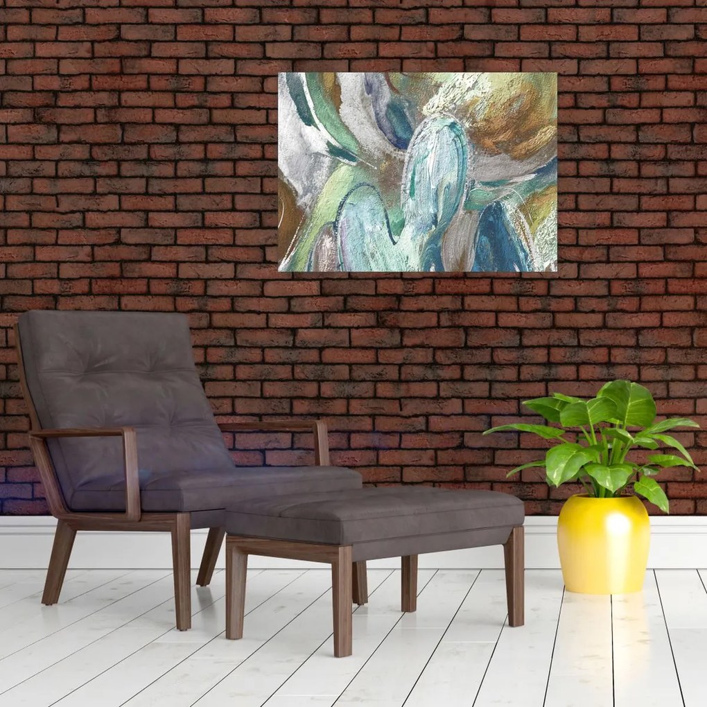 Kép - Absztrakt figurás festészet (70x50 cm)