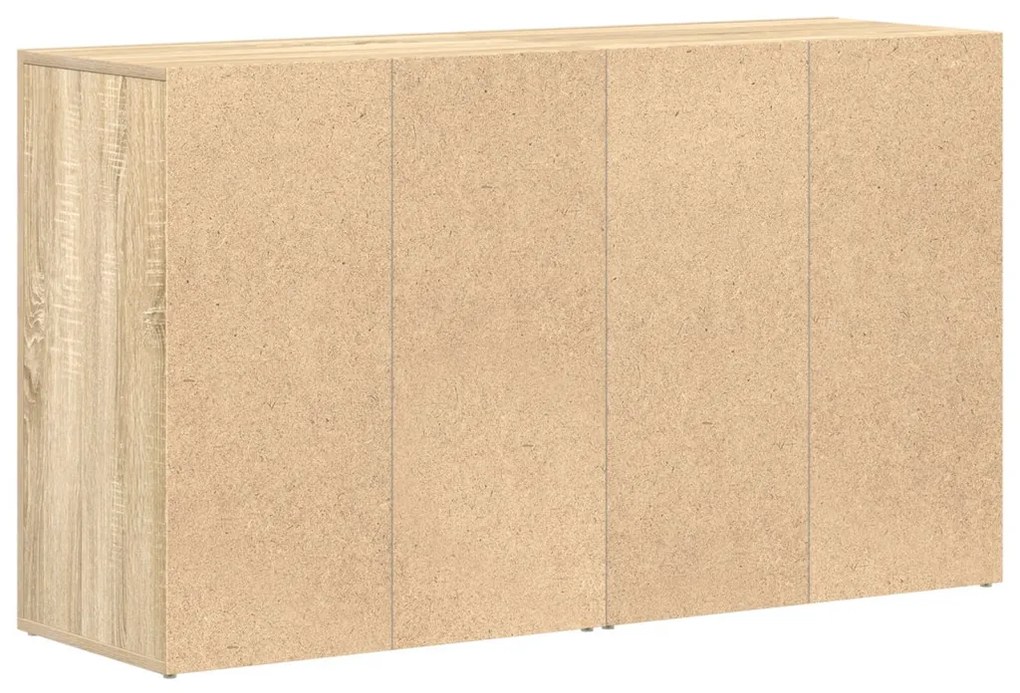 Tálaló Sonoma tölgy Szerelt fa 120 x 36 x 69 cm Tárolás