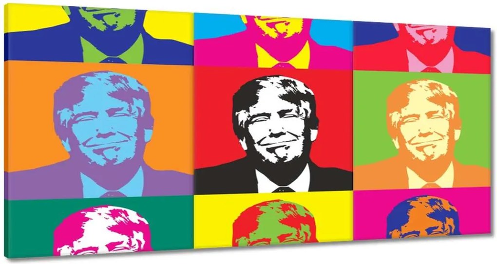 Festmények 120x60 Donald Trump elnök