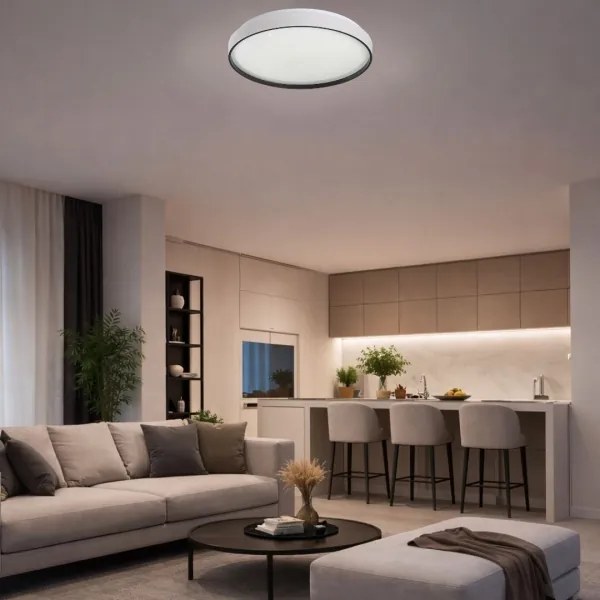 Rabalux 71450 - ZERAVA dimmelhető LED mennyezeti lámpa LED/60W/230V 3000-6500K átmérő 58 cm + távirányító