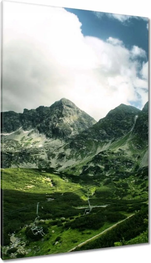 Vászonkép 80x120 Tátra Lengyel hegyek Kilátás