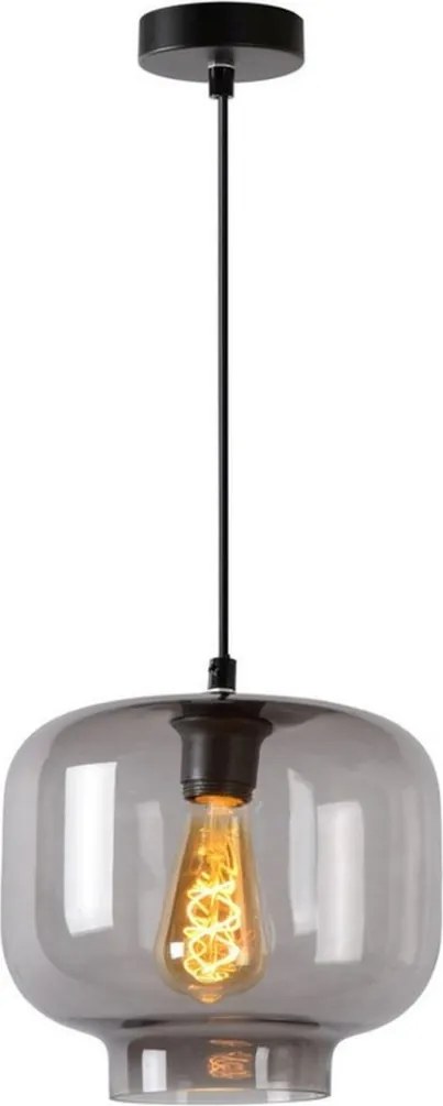 LUCIDE 46413-01-65 MEDINE Modern Függesztett Lámpa Fekete E27 IP20