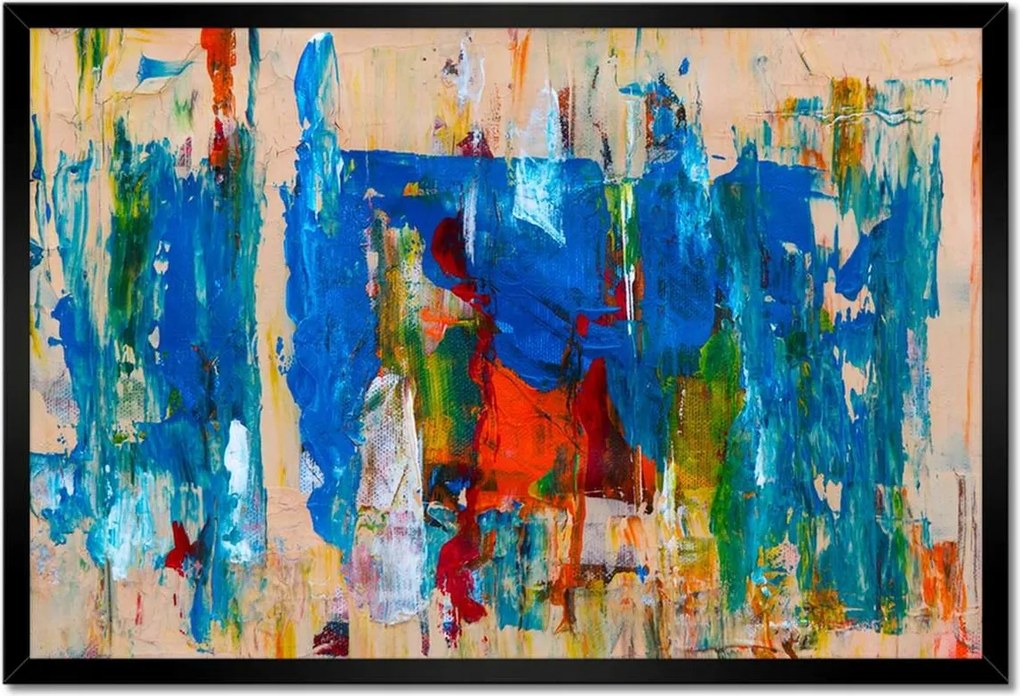 Poszterek keretben 60x40 Absztrakt Fred