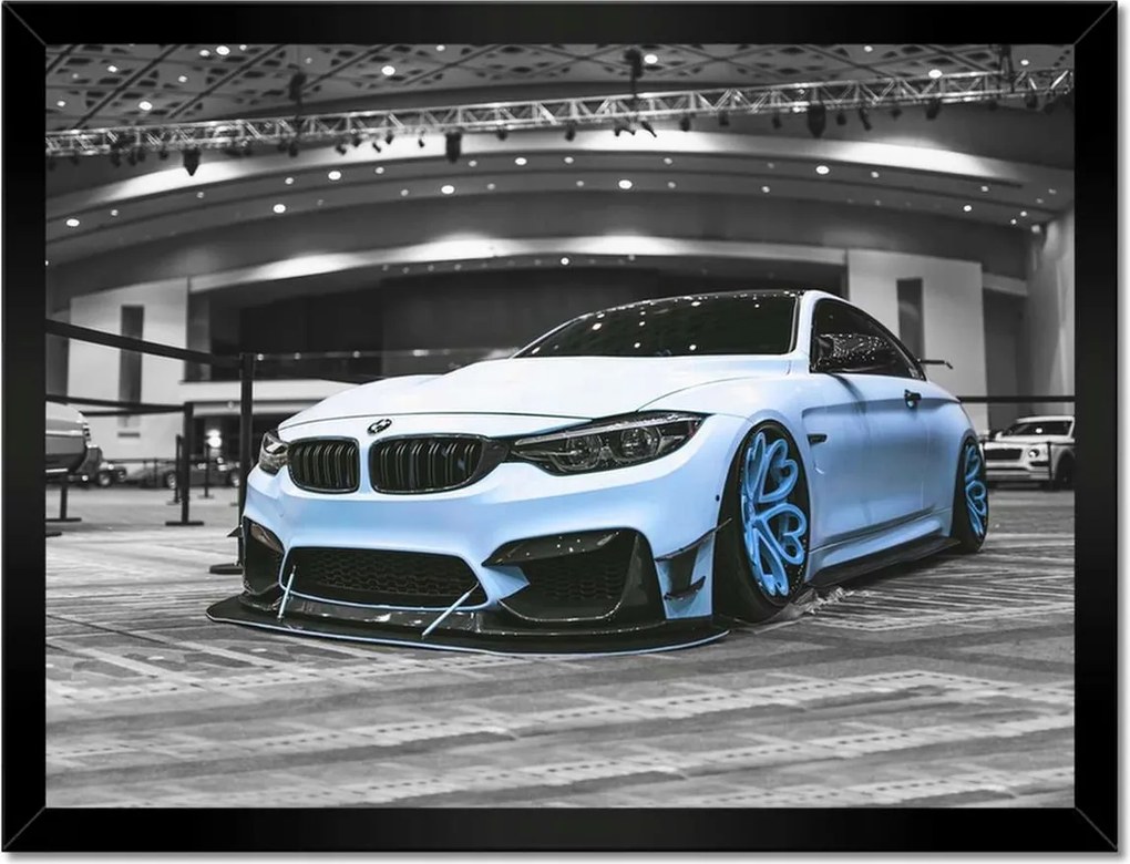 Poszterek keretben 40x30 Alacsony profilú Bmw felnik