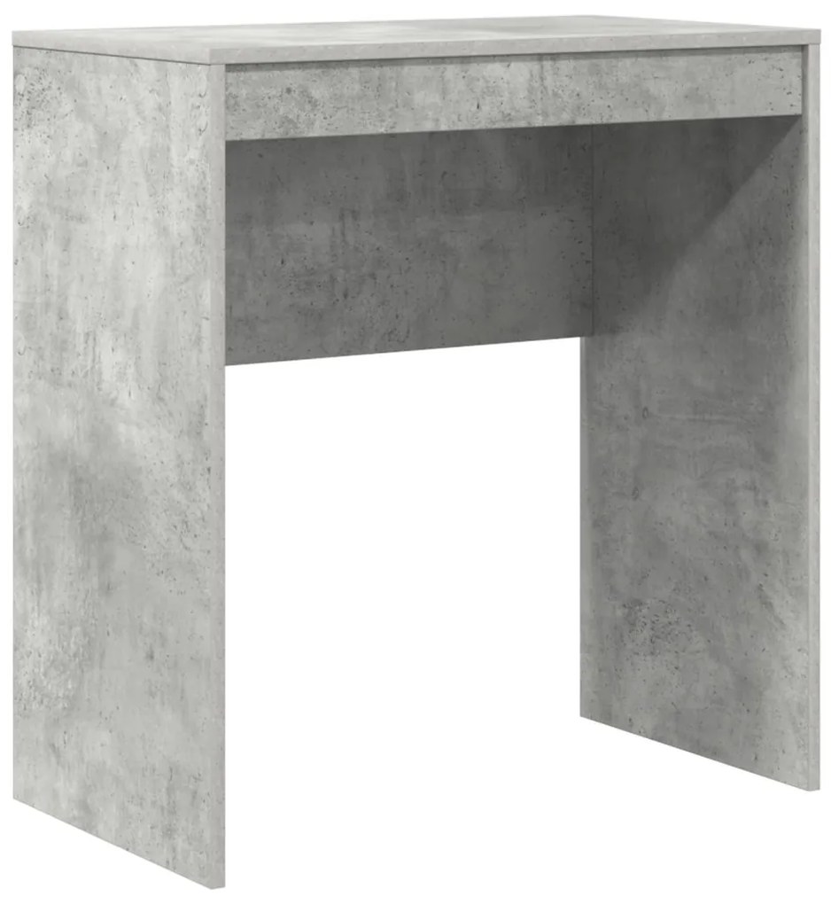 Íróasztal Tárolóval Beton Szürke Forgácslap