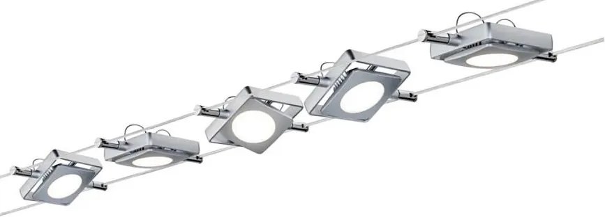 Paulmann 94108 - 5x LED/4,3W MAC spotlámpa 230V matt króm