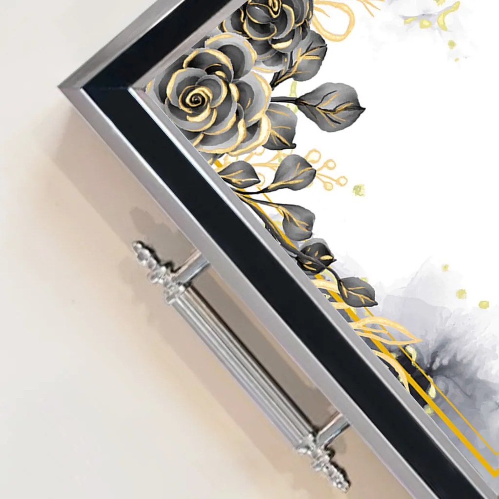 Üveg tálca, 38×24 cm – TPG9771