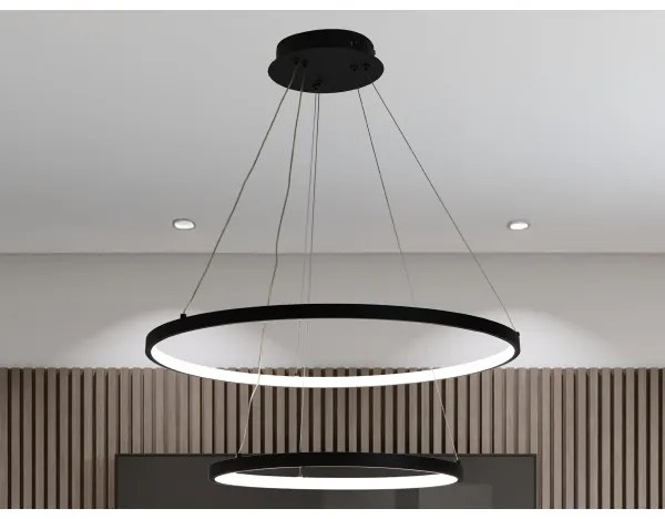 LED állítható fényerejű csillár kábellel LED/75W/230V 3000-6500K + DO