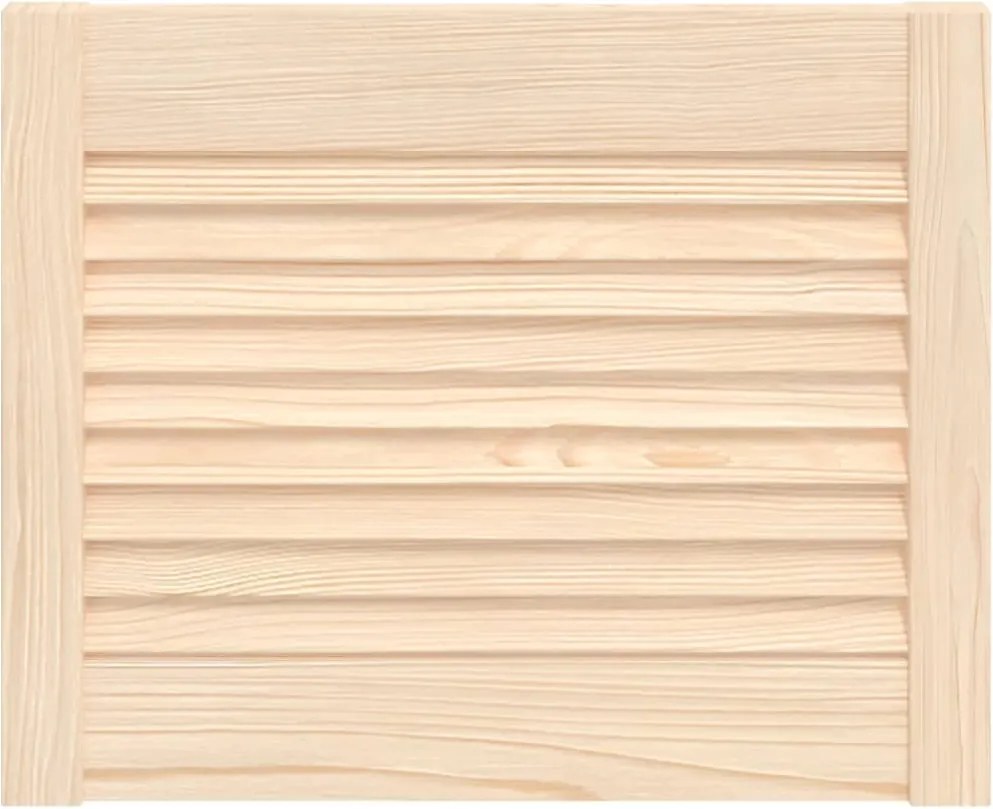 vidaXL tömör fenyőfa lamellás szekrényajtó 39,5 x 49,4 cm