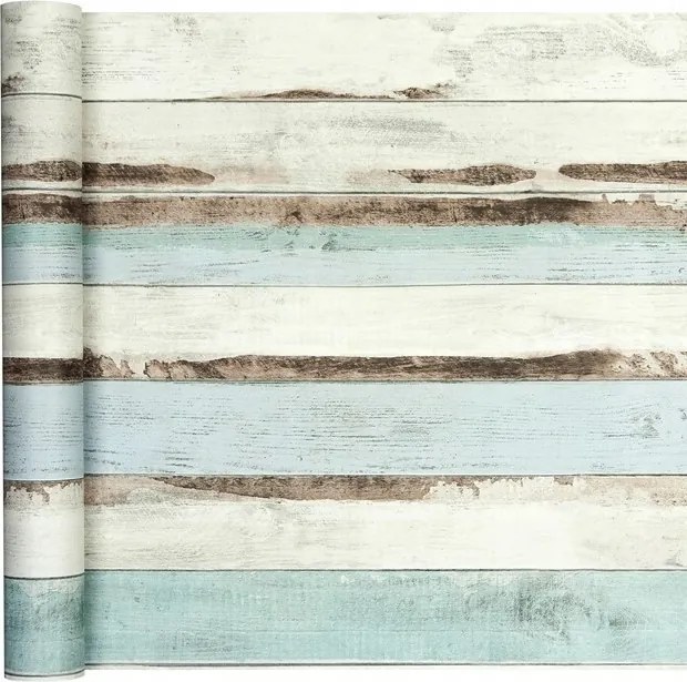 Tapéták Kék deszka skandináv tapéta