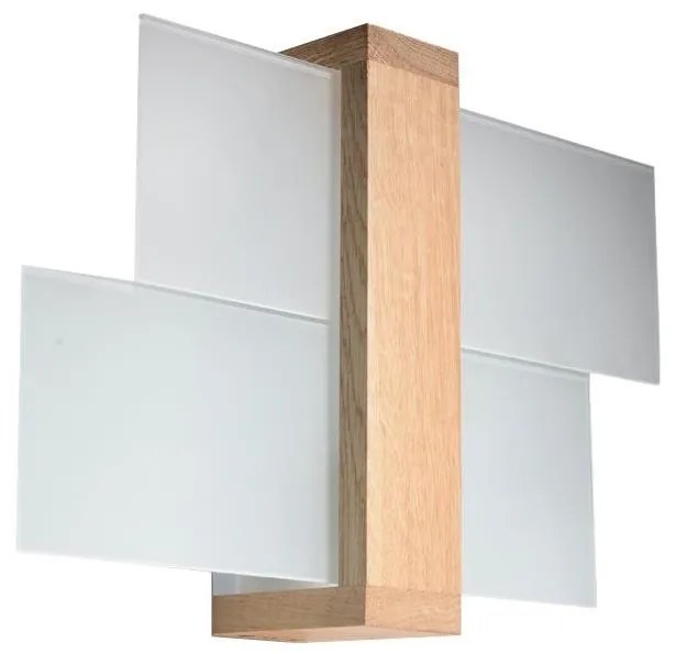Sollux SL.0077 - Fali lámpa FENIKS 1 1xE27/60W/230V natúr fa SL.0077
