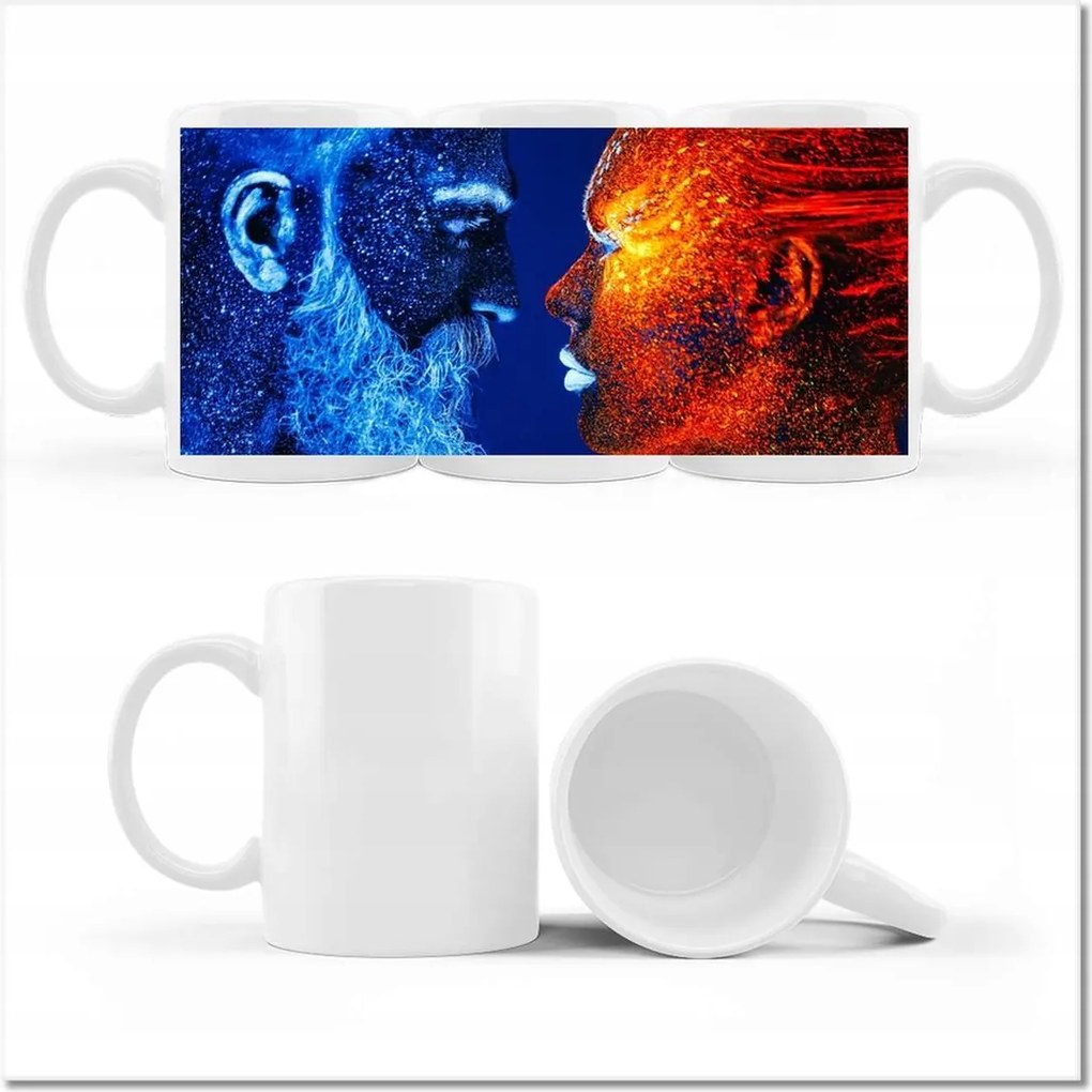 Fotó bögre Ő hideg Ő forró szex