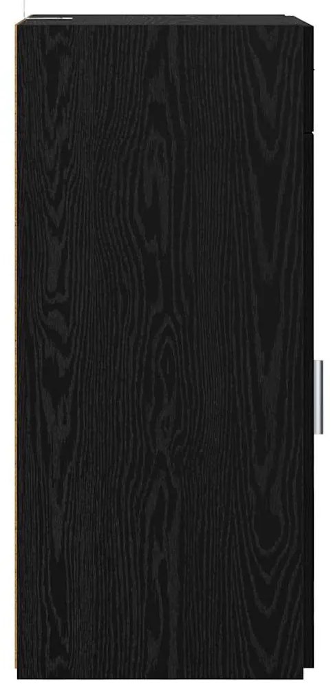 Széf fiókkal Musta tammi 42.5 x 40 x 93 cm Faanyag