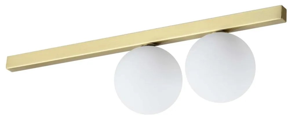 Ideal Lux - LED Mennyezeti lámpa BINOMIO 2xG9/3W/230V arany