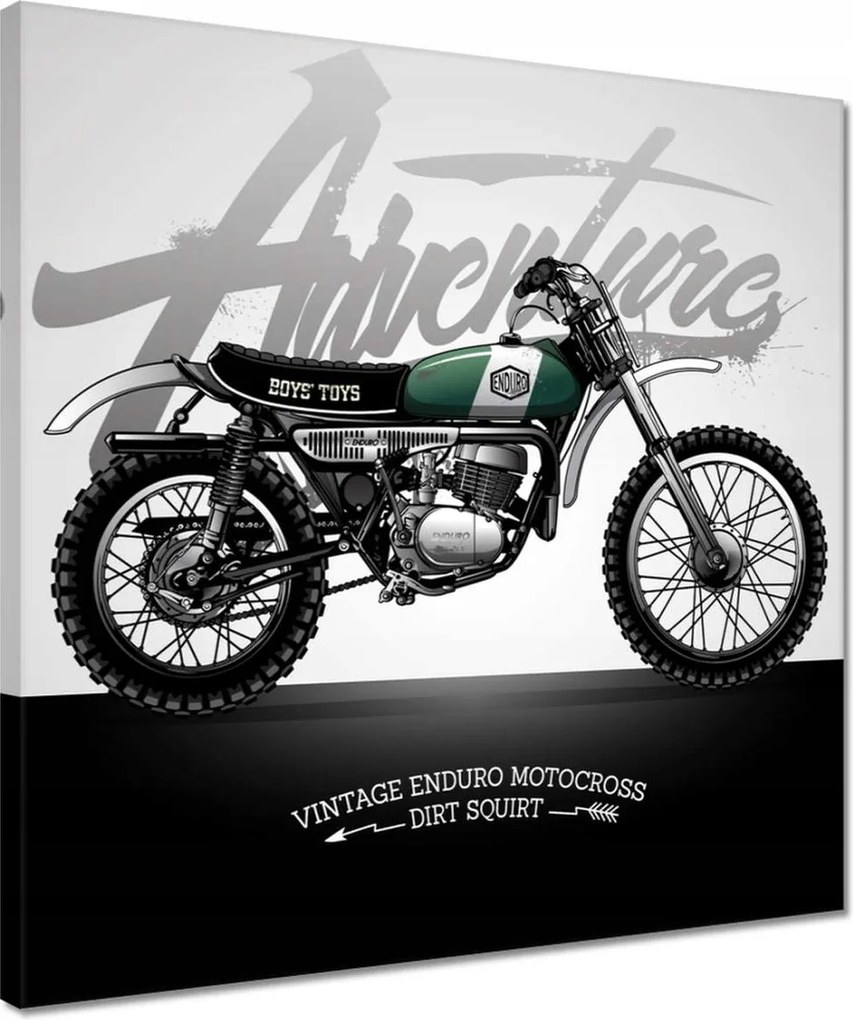 Vászonkép 40x40 Motorkerékpárok