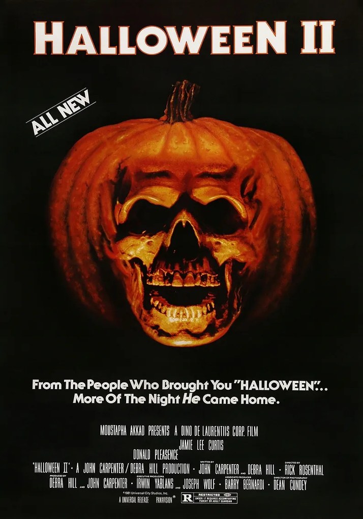 Halloween filmposzter II (1981) 70x50 cm #333