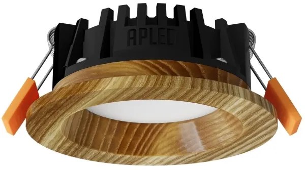 APLED - LED Lámpa RONDO WOODLINE LED/3W/230V 4000K átm. 9 cm kőris tömör fa