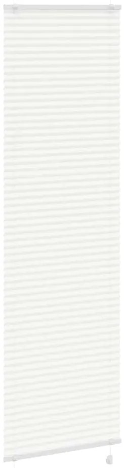 pliszírozott redőny Fehér 55x200 cm szövetszélesség 54,4 cm