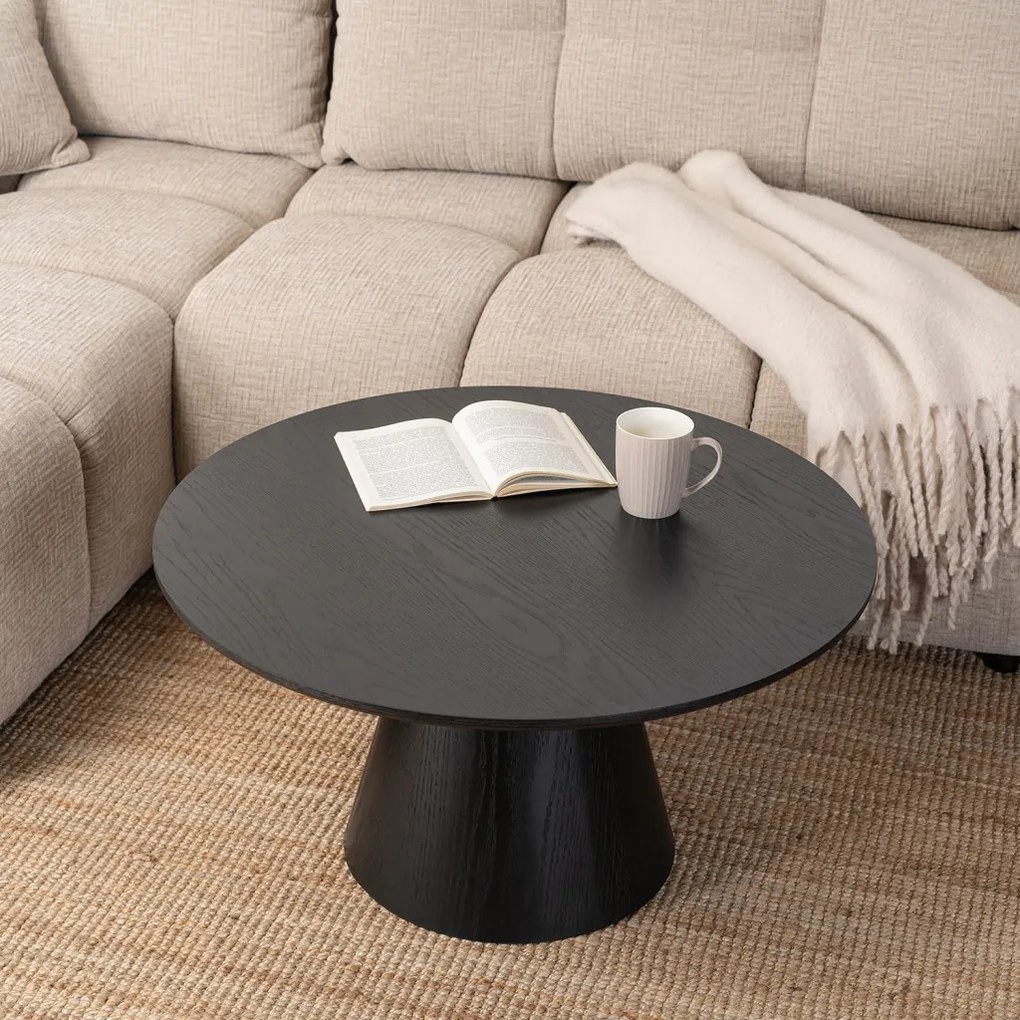 Dohányzóasztal Fekete Színben. CASSANDER MAX