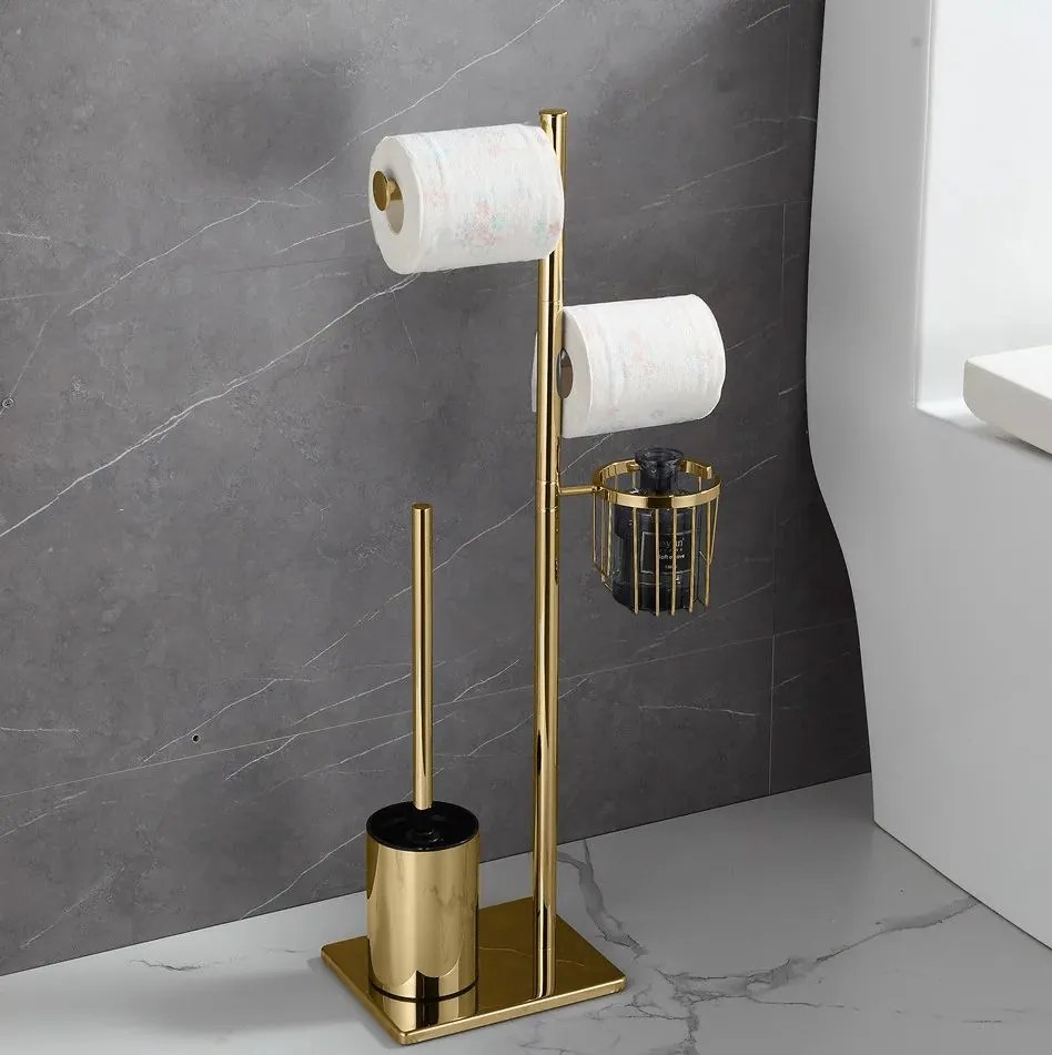 Álló WC papír tartó 332872 Gold