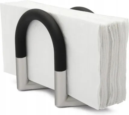 Ezüst szalvétatartó konyhai asztalhoz, állítható szalvétatartó Swivel