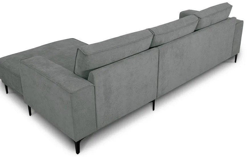 Sötétszürke sarokkanapé (jobb oldali) Copenhagen – Scandic