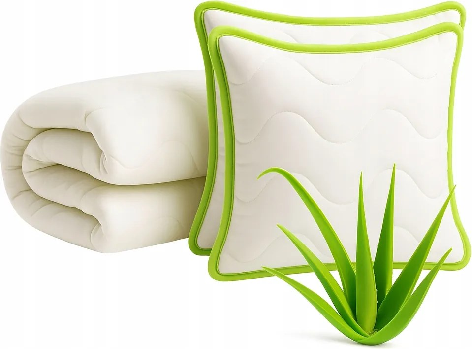 Paplan szett 160x200 2 párna 70x80 2pack antiallergén lengyel minőség