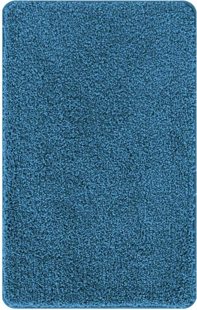 vidaXL Csúszásmentes Fürdőszőnyeg Kék 50 x 80 cm PP