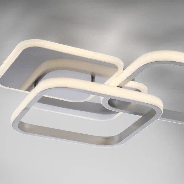 Leuchten Direkt 14117-55 - LED Mennyezeti lámpa LED/36W/230V matt króm