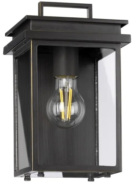 Feiss - Kültéri fali lámpa GLENVIEW 1xE27/60W/230V IP44 antracit