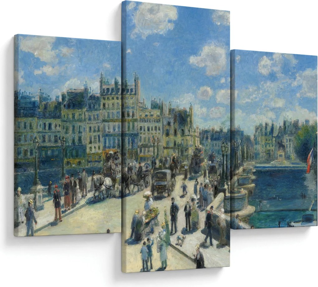 Kép - Auguste Renoir, Pont Neuf, Paris, reprodukciók (90x60 cm)