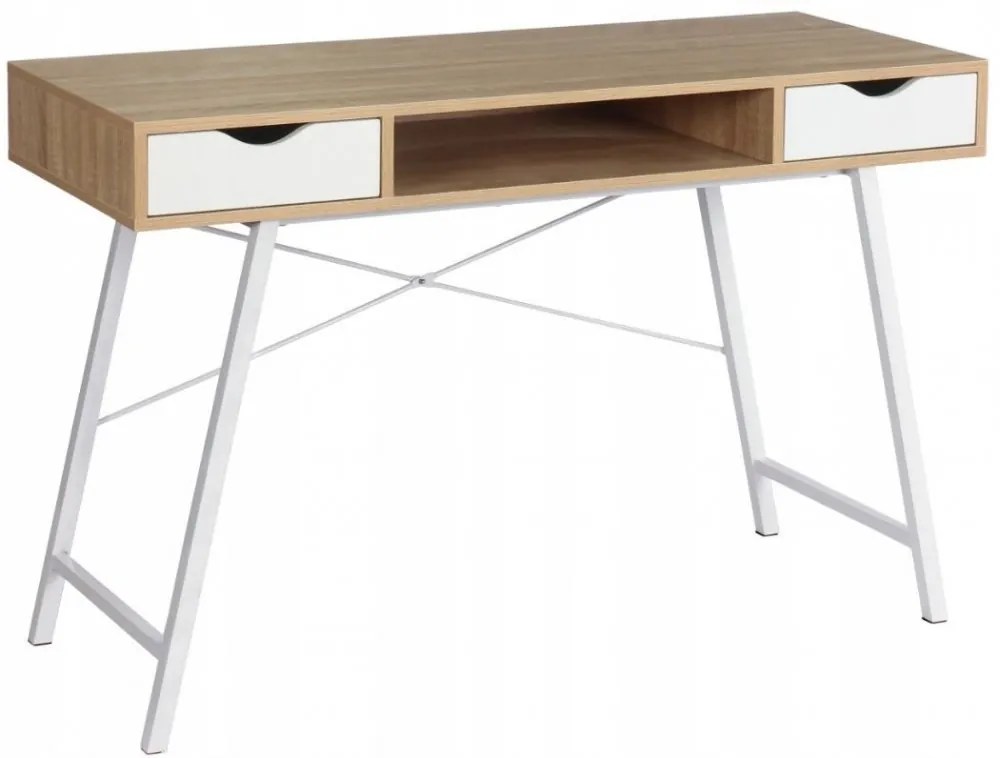 Skandináv irodai íróasztal LOFT fiókokkal