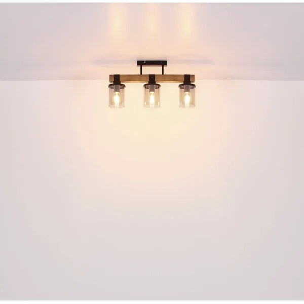 Globo 15555-3D -  Felületre szerelhető csillár LILA 3xE27/60W/230V