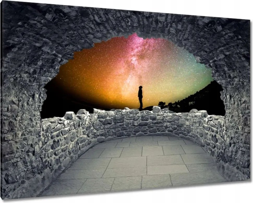 Vászonkép 90x60 Tejút