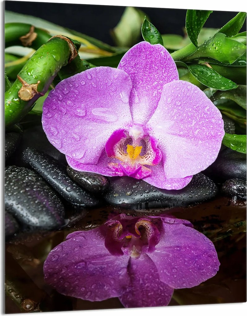 Üveg Vágódeszka 40x52 Orchidea Konyha