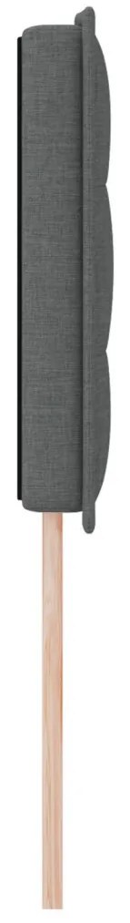 Fejtámla vonal dizájn sötétszürke 140 cm szövet