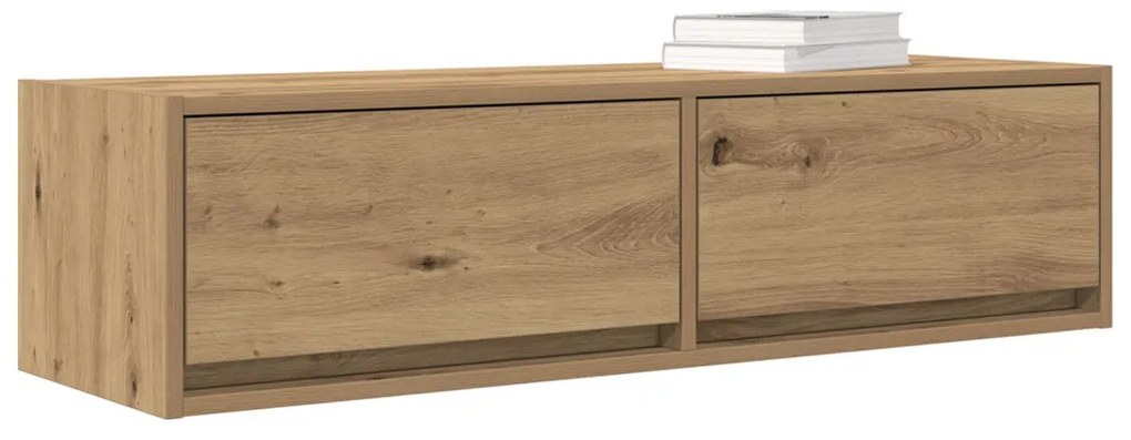 TV szekrény Artisan tölgy 100x31x25,5 cm mérnöki fa