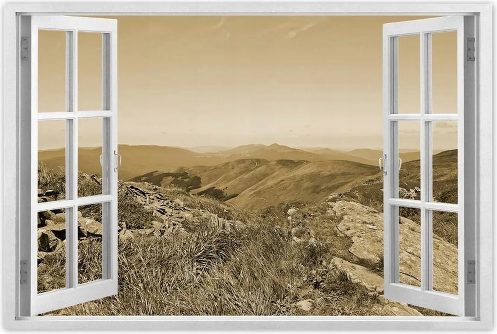 Poszterek 120x80 Bieszczadzki tájkép