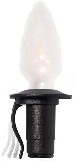 Bővítő LED kültéri fényfüzér CONE FILAMENT 20xE10 14m színes / meleg fehér IP44