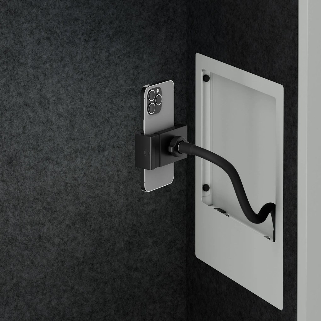 Sally 600mm korpus Szary - siedzisko Ciemnoszary