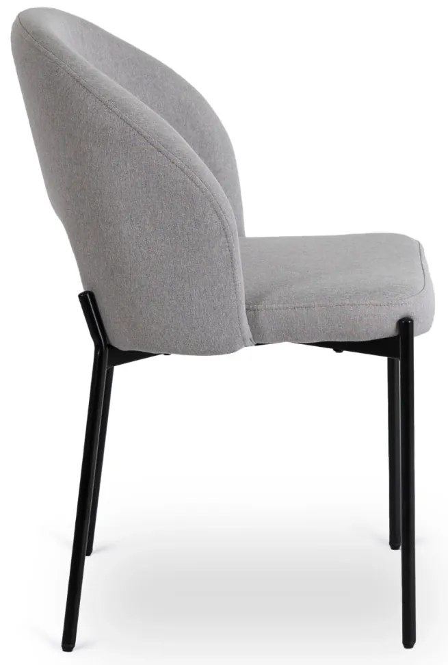 Szürke/Fekete Étkezőszék BROS