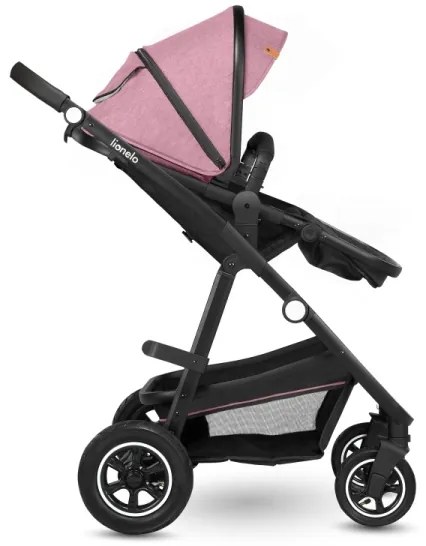 Lionelo - Kombinált, 2 az 1-ben babakocsi AMBER Pink Rose