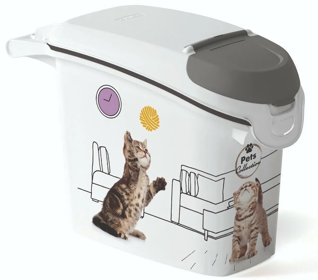 Curver 6 kg-os macskaeledel-tároló, 15 l