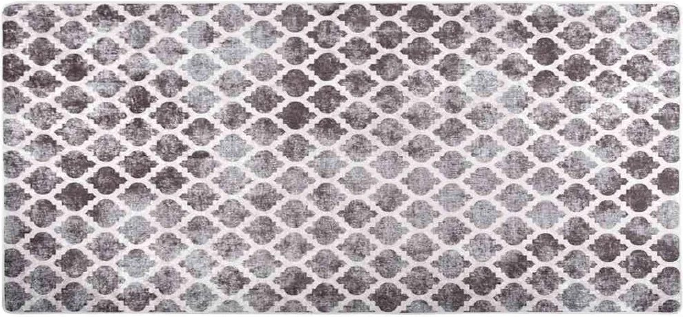 vidaXL többszínű csúszásmentes mosható szőnyeg 80 x 300 cm