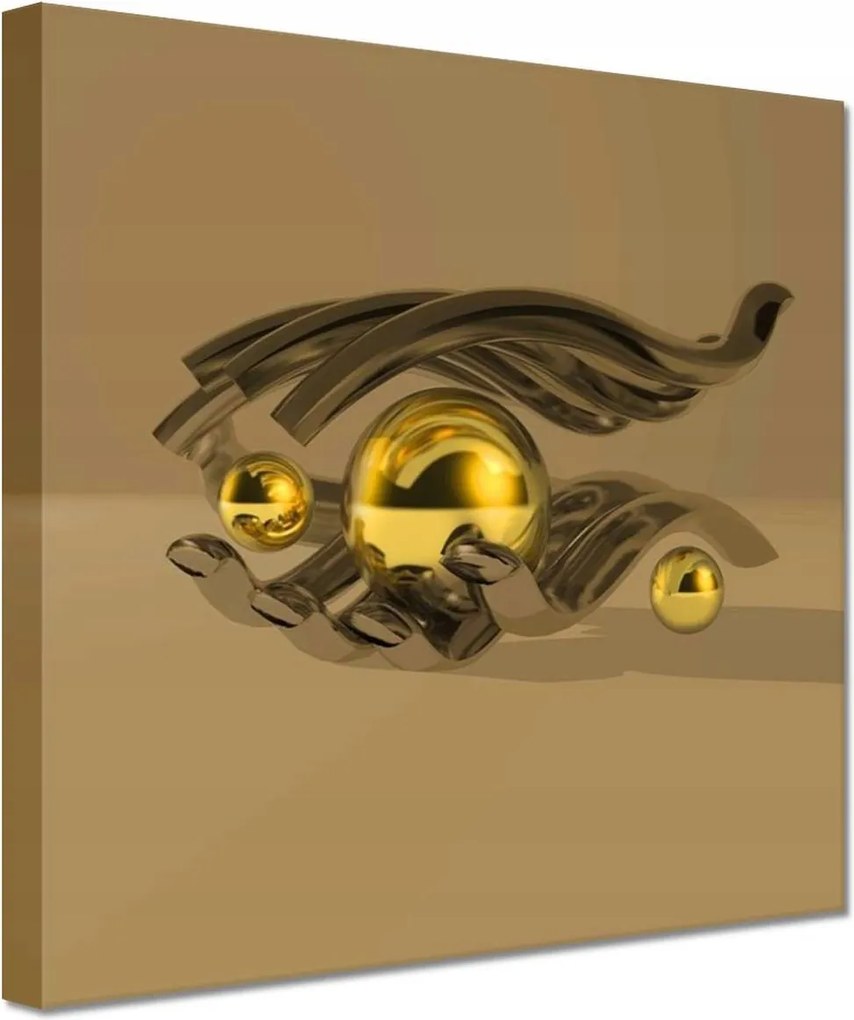 Vászonkép 60x60 Golyók a kézben