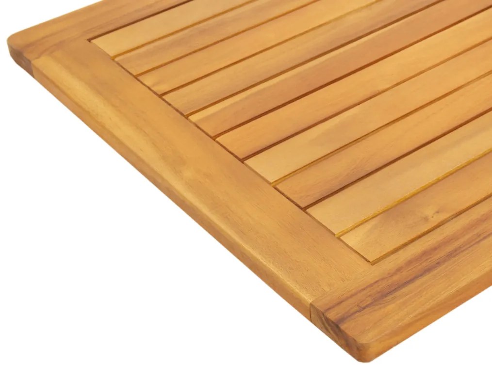 Tíklap 110x55x2,2 cm Négyszögletes Tömör Fa Akác