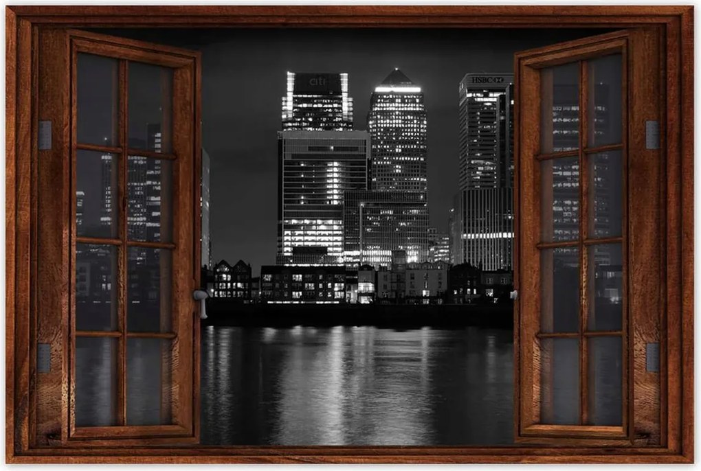 Poszterek 90x60 Black and White London