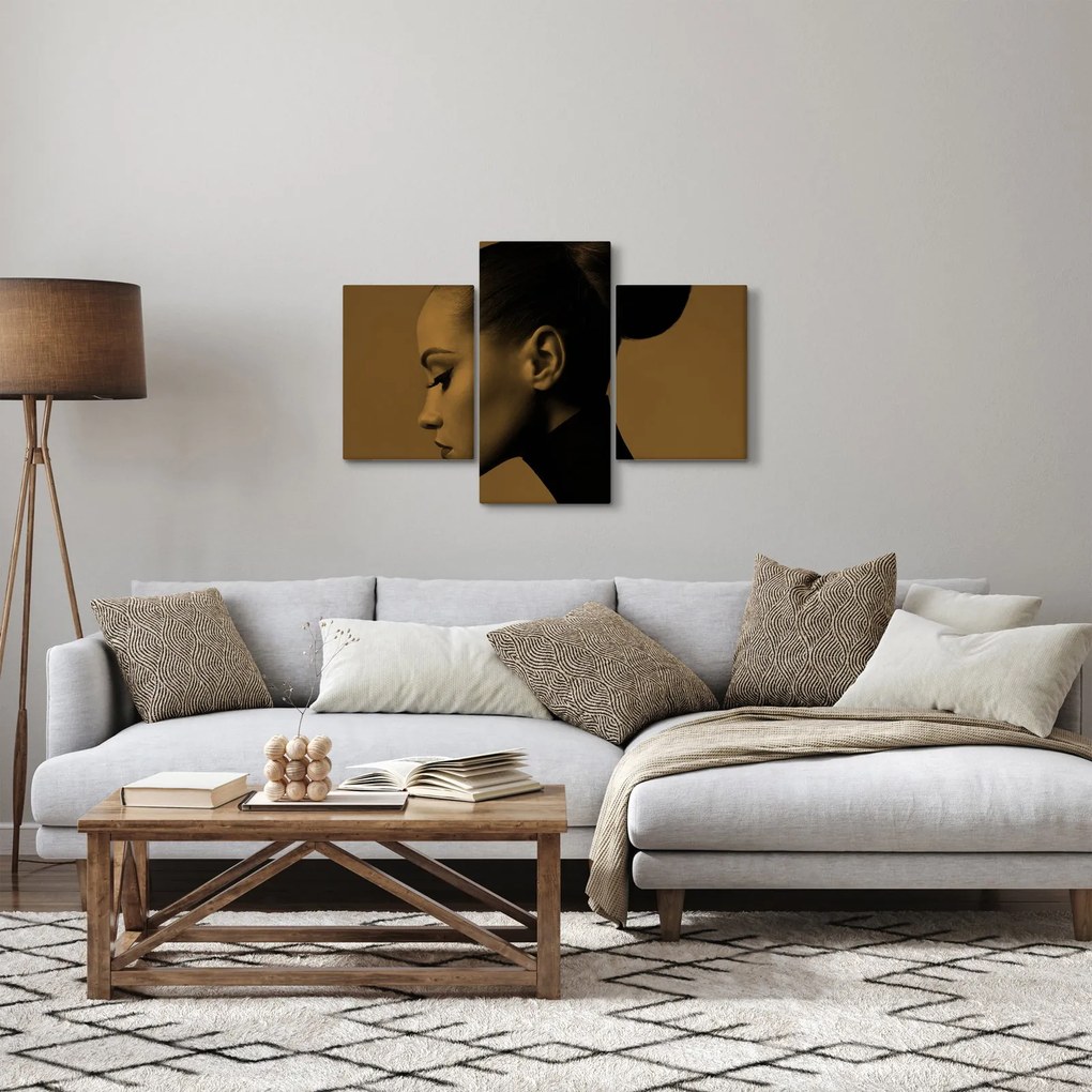 Kép - Nő profilban (90x60 cm)